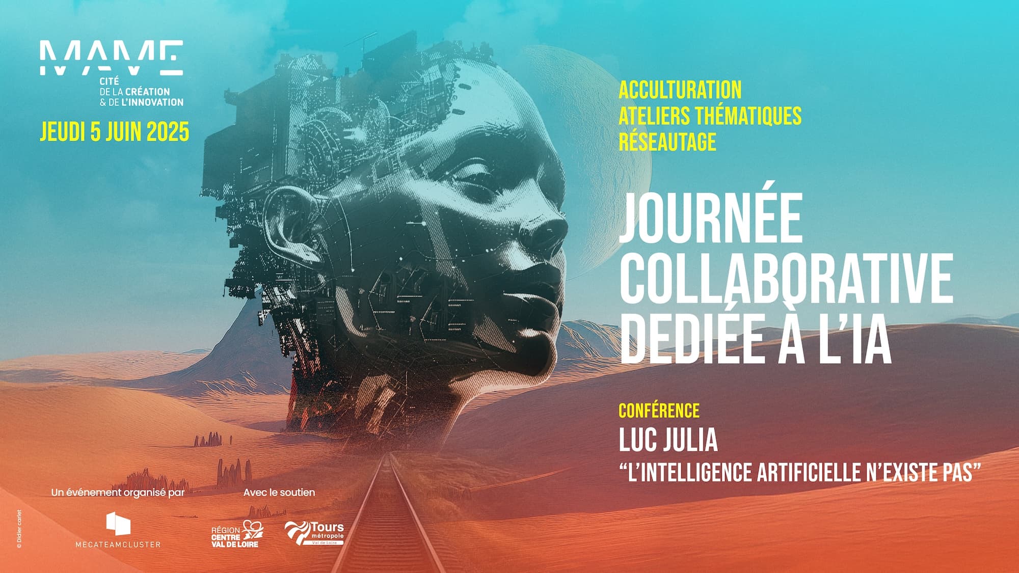 MECATEAMCLUSTER ORGANISE SA JOURNÉE COLLABORATIVE SUR L’INTELLIGENCE ARTIFICIELLE LE JEUDI 5 JUIN À TOURS
