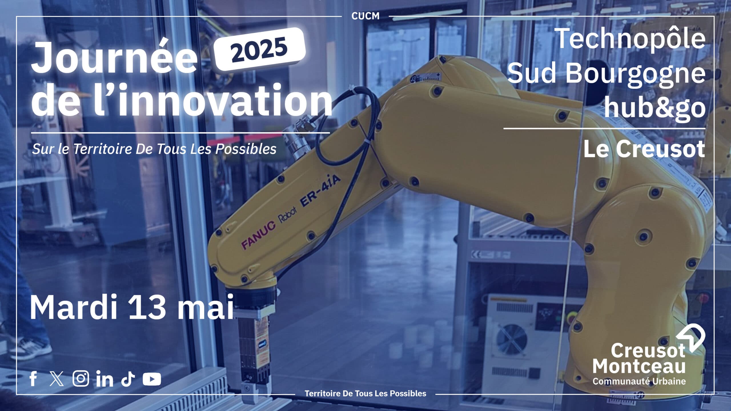 MECATEAMCLUSTER PARTICIPE À LA JOURNÉE DE L’INNOVATION MARDI 13 MAI AU TECHNOPOLE HUB&GO DU CREUSOT